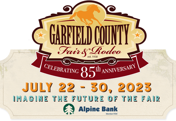 Garfield County Fair & Rodeo 85th anniversary July 22-30, 2023