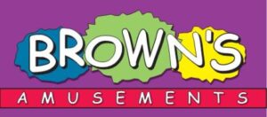 Brown's Amusements logo
