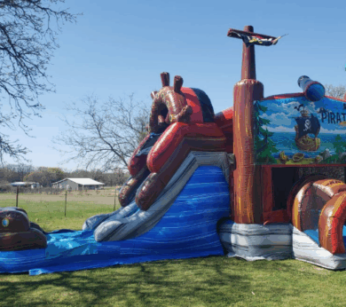 inflatable water slide
